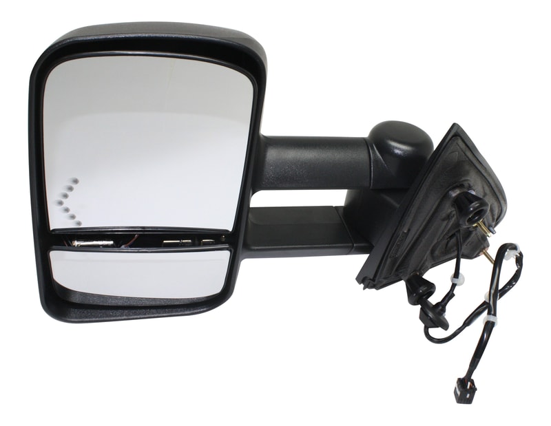 2014 - 2019 GMC Sierra 1500 Side View Mirror Assembly / Cover / Glass Replacement - Left (Driver) Side