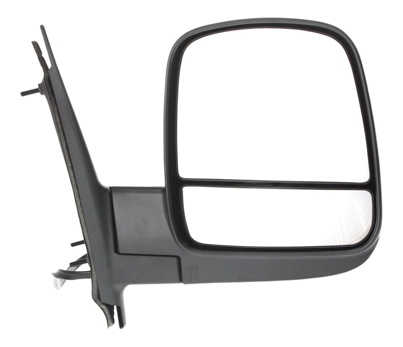 Mirror for GMC Express/Savana Van 2008-2023, Right (Passenger), Non-Towing, Power Adjusted, Manual Folding, Heated, Textured, Standard Type, without Signal Light, Replacement