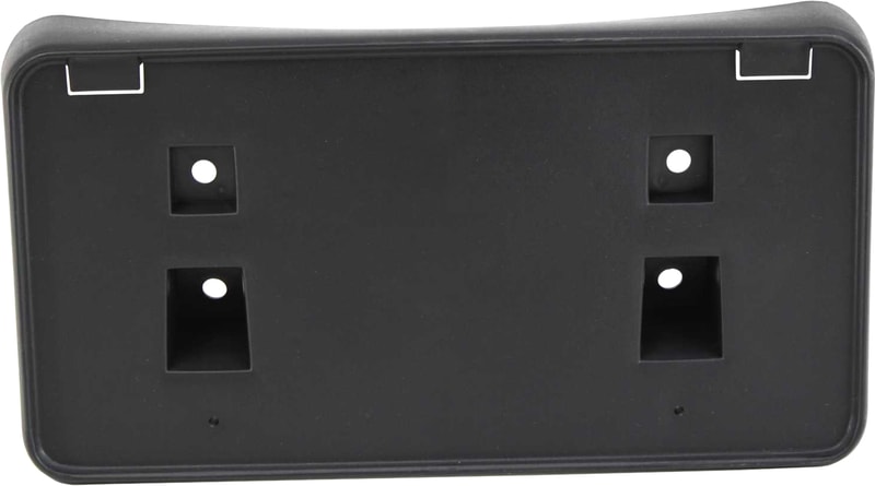 Front License Plate Bracket for Dodge RAM 1500 (2002-2009), RAM 2500-3500 (2003-2009) with Chrome Bumper (2006-2009), Replacement