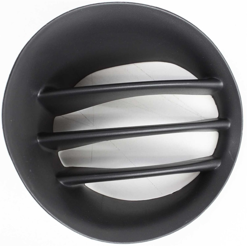 Fog Light Cover for 2002-2009 Dodge Full Size Pickup 1500, 2003-2009 2500/3500, Left (Driver), Without Sport Package, Without Fog Light Holes, Replacement