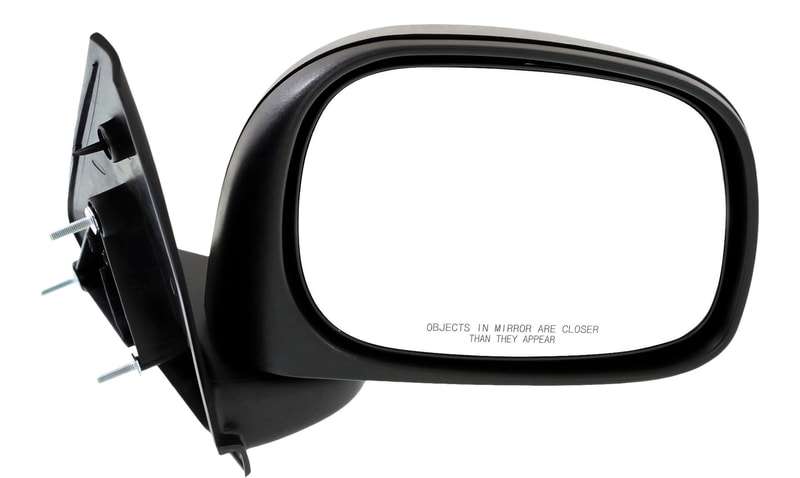 Manual Adjust Mirror for Dodge RAM 1500 Pickup 2002-2009, RAM 2500/3500 Pickup 2003-2009, Right (Passenger), Non-Towing, Manual Folding, Non-Heated, Textured, ST Model, Replacement