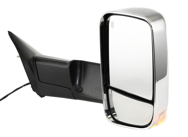 2010 - 2012 Dodge Ram 2500 Side View Mirror Assembly / Cover / Glass Replacement - Right (Passenger) Side