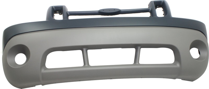 Front Bumper Cover for Ford Explorer Sport/Explorer Sport Trac 2001-2003, Primed (Ready to Paint), with Fog Light Holes, Replacement