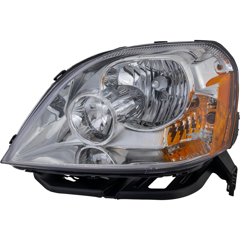 Headlight Assembly for Ford Five Hundred 2005-2007, Left (Driver), Halogen, without Signal Socket, Replacement