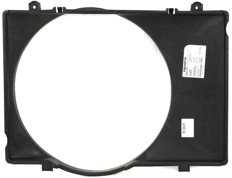 Radiator Fan Shroud for Ford F-Series 1992-1996, Automatic Transmission V6, Replacement