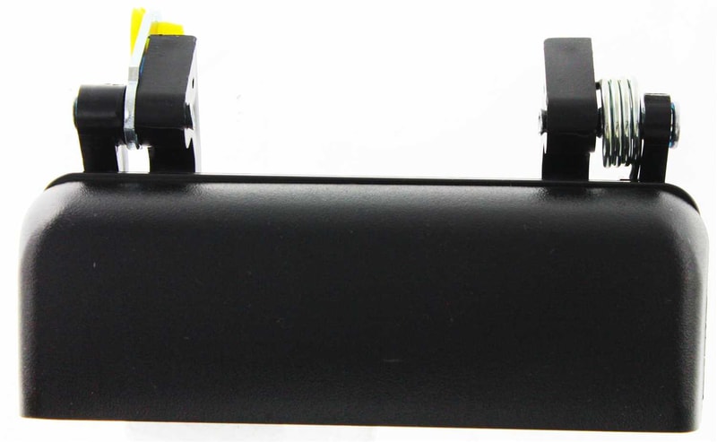 Exterior Front Door Handle for Ford Ranger 1993-2000 / Mazda Pickup 1994-2000, Right (Passenger), Textured Black, without Keyhole, Plastic, Replacement