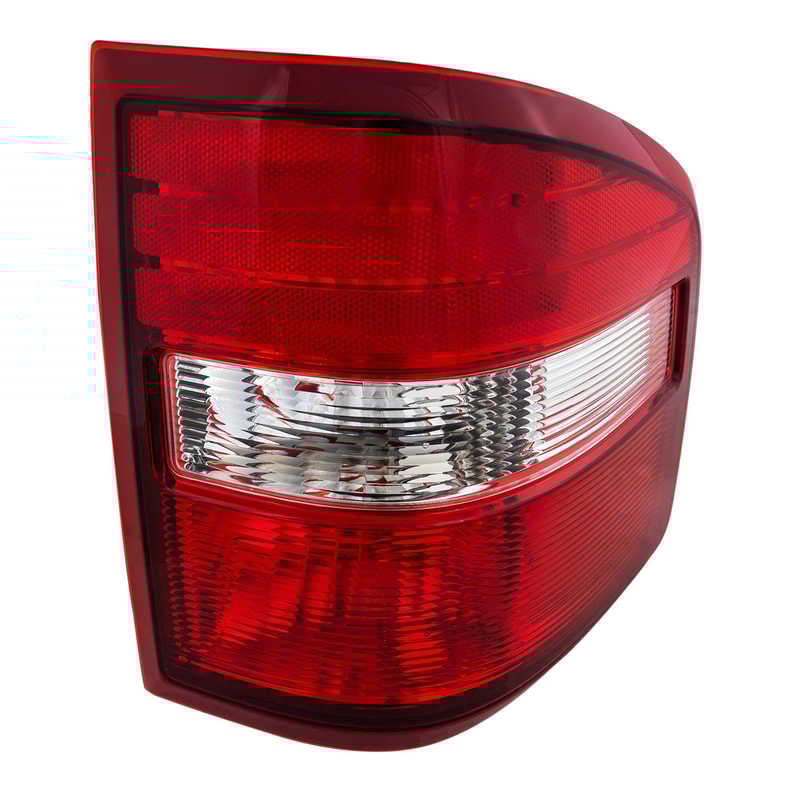Tail Light for Ford F-150 2004-2009 Right (Passenger), Lens and Housing, Halogen, Flareside, New Body Style, Replacement