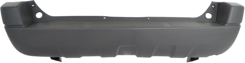 Rear Bumper Cover for Ford Escape 2001-2004, Textured Platinum, Suitable for XLS/XLT Models with Fender Flares, Replacement
