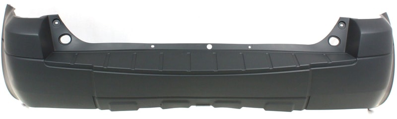 Rear Bumper Cover Primed (Ready to Paint) for Ford Escape 2005-2007, Excludes 2005-2006 XLS/No Boundaries with Fender Flares, Replacement