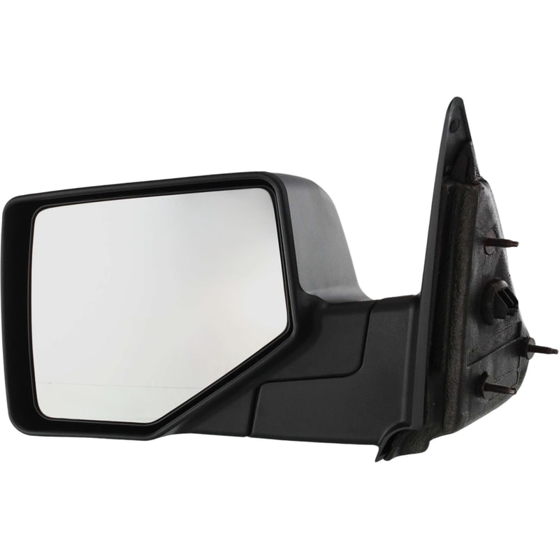 Manual Adjust, Manual Folding, Non-Heated, Textured Mirror for 2006-2011 Ford Ranger, Left (Driver), Replacement