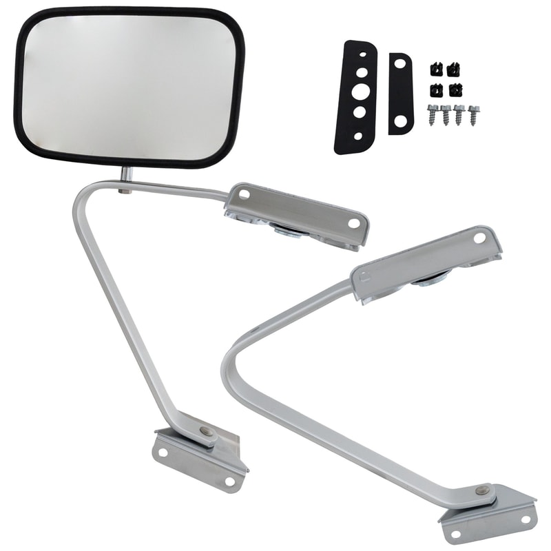 1987 - 1991 Ford F-150 Side View Mirror - Right (Passenger)