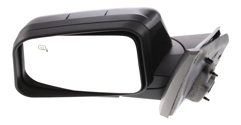Power Mirror for Ford EDGE 2008, Left (Driver), Manual Folding, Heated, Paintable, with Memory, without Auto Dimming, Blind Spot Detection and Signal Light, Replacement