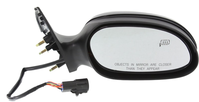 Power Mirror for 2002-2005 Sable/2002-2006 Ford Taurus, Right (Passenger), Non-Folding, Heated, Paintable, with Puddle Light, Replacement