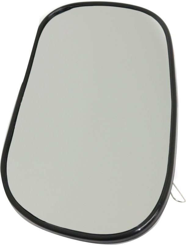 Mirror Glass with Backing Plate for Ford Crown Victoria (1997-2011), Mercury Grand Marquis (1997-2011), Marauder (2003-2004), Left (Driver), Non-Heated, Replacement