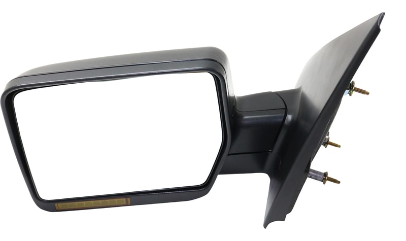 2007 - 2008 Ford F-150 Side View Mirror Assembly / Cover / Glass Replacement - Left (Driver) Side