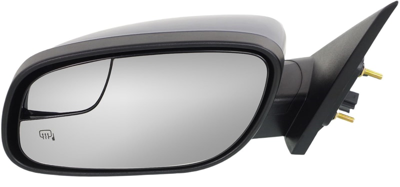 Power Mirror for Ford Taurus SEL Model 2012-2019, Left (Driver), Manual Folding, Heated, Textured, Replacement