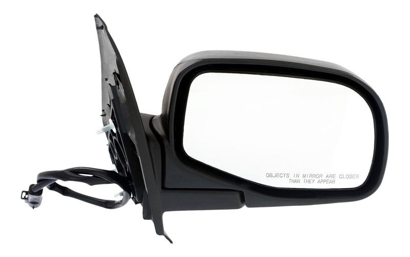 Power Mirror for Ford Explorer 1995-2001/Explorer Sport 2001-2003, Right (Passenger), Manual Folding, Non-Heated, Textured, 5-Wire, w/o Auto Dimming, w/o Blind Spot Detection, w/o Memory, w/o Signal Light, Replacement