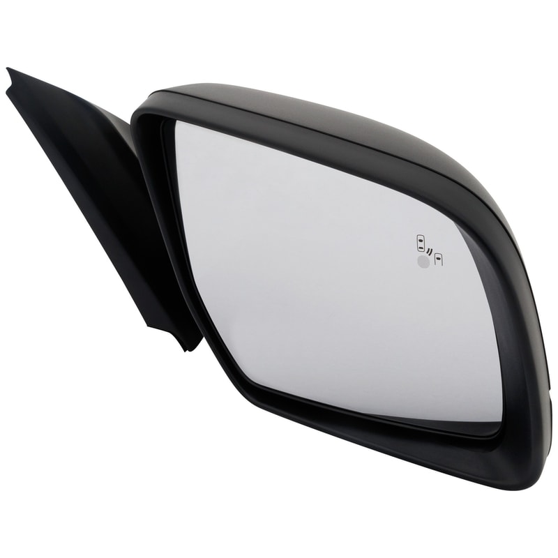 Power Folding Right (Passenger) Mirror for Ford Ranger XLT Model 2019-2022, Non-Heated, Textured, with Blind Spot Glass, without Signal Light, Replacement