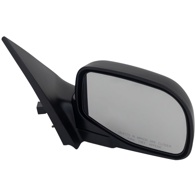 Power Mirror for Ford Explorer 2002-2005, Right (Passenger) Side, Manual Folding, Non-Heated, Textured, with Puddle Light, Replacement