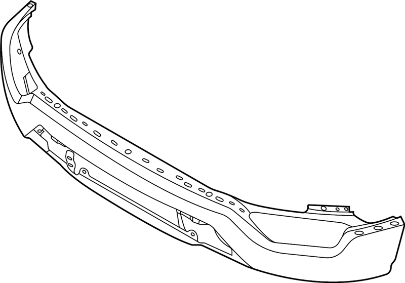 2021 - 2023 Ford F-150 Front Bumper Face Bar