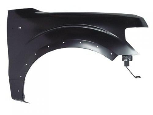 Front Fender for Ford F-150 2009-2014 Right (Passenger), Primed (Ready to Paint), with Wheel Opening Molding Holes - CAPA-Certified, Replacement