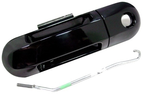 Outer Front Door Handle for Ford Explorer 2002-2010, Left (Driver) Side, Replacement - Compatible with Eddie Bauer 4 Door, Limited 4 Door, X Left (Driver) 4 Door, X Left (Driver) Spo Right (Passenger) 4 Door Models;  6L2Z7822405BDPTM