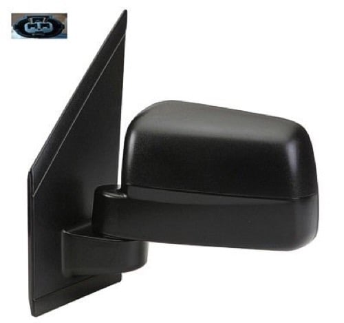 2010 - 2011 Ford Transit Connect Side View Mirror Assembly / Cover / Glass Replacement - Left (Driver) Side