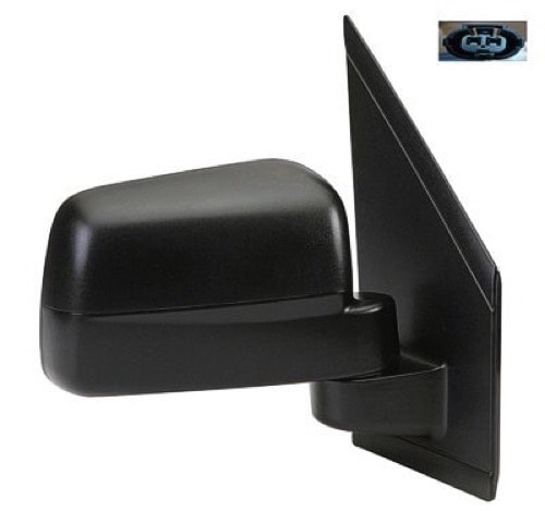 2010 - 2011 Ford Transit Connect Side View Mirror Assembly / Cover / Glass Replacement - Right (Passenger) Side