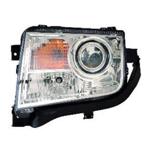 Headlight Assembly for Lincoln MKX 2008-2010, Left (Driver), Halogen, without Adaptive Headlights - CAPA-Certified, Replacement