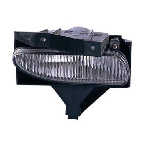 Fog Light Assembly Replacement for 1999 - 2004 Ford Mustang (Base Model, Equipado, GT, GT Base, GT Bullitt, GT Equipado, Mach I), Left (Driver) Side,  XR3Z15200BA, Rectangular Replacement