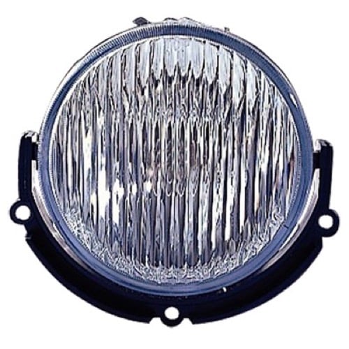Fog Light Assembly for 1999 - 2001 Ford Mustang, Left (Driver) Side, Replacement Housing/Lens/Cover, SVT Cobra and SVT Cobra R,  XR3Z15200CA, Replacement