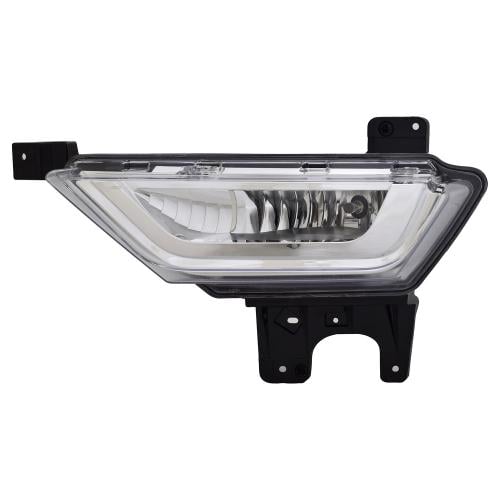 Fog Light Assembly for Ford F-150 2021-2023, Halogen, Left (Driver), Suitable for Lariat, King Ranch, Limited, Platinum, Police Responder, SSV, Tremor, XL, XLT Models, Replacement