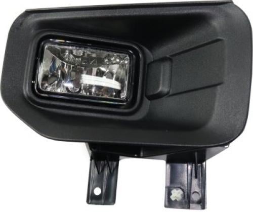 Front Fog Light Assembly for Ford F-150 2015-2017 Right (Passenger), Excludes Raptor Model, with Mounting Bracket - CAPA-Certified, Replacement