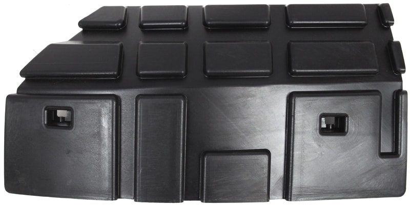 Front Bumper Support for GMC Sierra 1500 (2007-2013), Left (Driver) Side, Front Section, Plastic, New Body Style, Replacement (CAPA Certified)