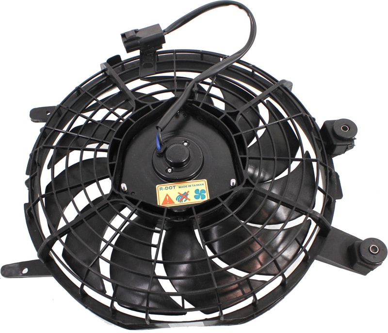 A/C Fan Shroud Assembly, Right (Passenger) for Toyota Corolla / Geo Prizm 1996-1997, Replacement
