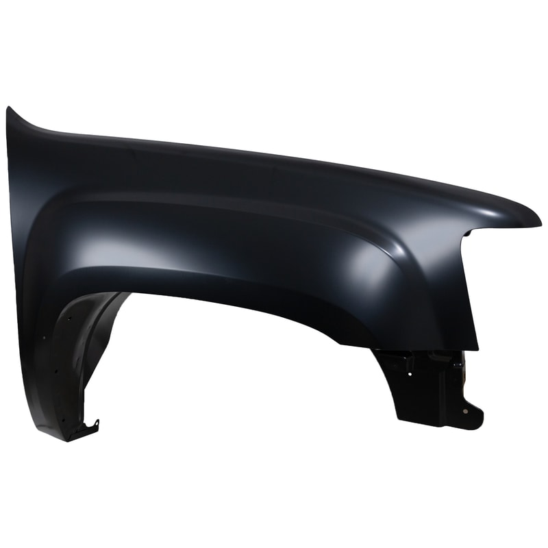 Front Fender for Chevrolet GMC Sierra 1500 (2007-2013), Sierra 2500/3500 (2007-2014), Right (Passenger), Primed (Ready to Paint), New Body Style, Steel, Replacement (CAPA Certified)