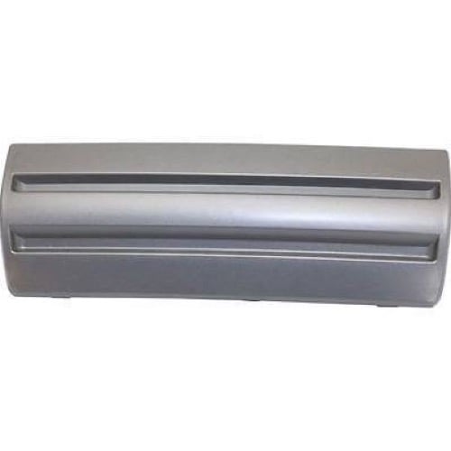 License Plate Cover for GMC Sierra 1500, Fits 2014-2015 Models, Gray, CAPA-Certified, Replacement