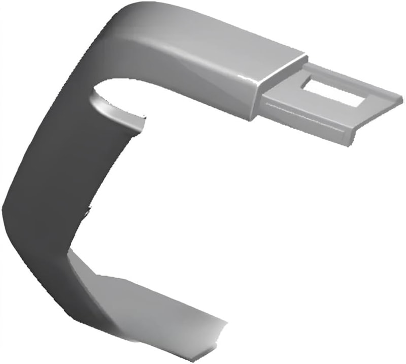 2023 - 2025 Chevrolet (Chevy) Colorado Rear Bumper Molding (Left / Driver Side)