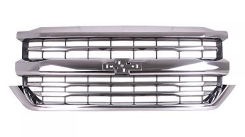 2016 - 2018 Chevrolet (Chevy) Silverado 1500 Grille Assembly