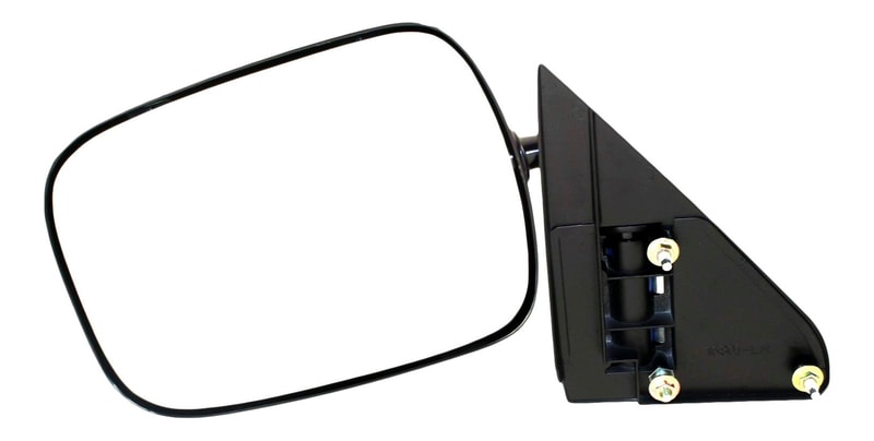 Mirror for C/K Full Size Pickup 1988-2000, Left (Driver), Manual Adjust, Manual Folding, Non-Heated, Paintable, w/o Auto Dimming, Blind Spot Detection, w/o Memory, and w/o Signal Light, Below Eyeline Type, Replacement
