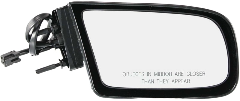 Power Mirror for Pontiac Grand Prix 1990-1996, Right (Passenger) Side, Non-Folding, Non-Heated, Paintable, Replacement