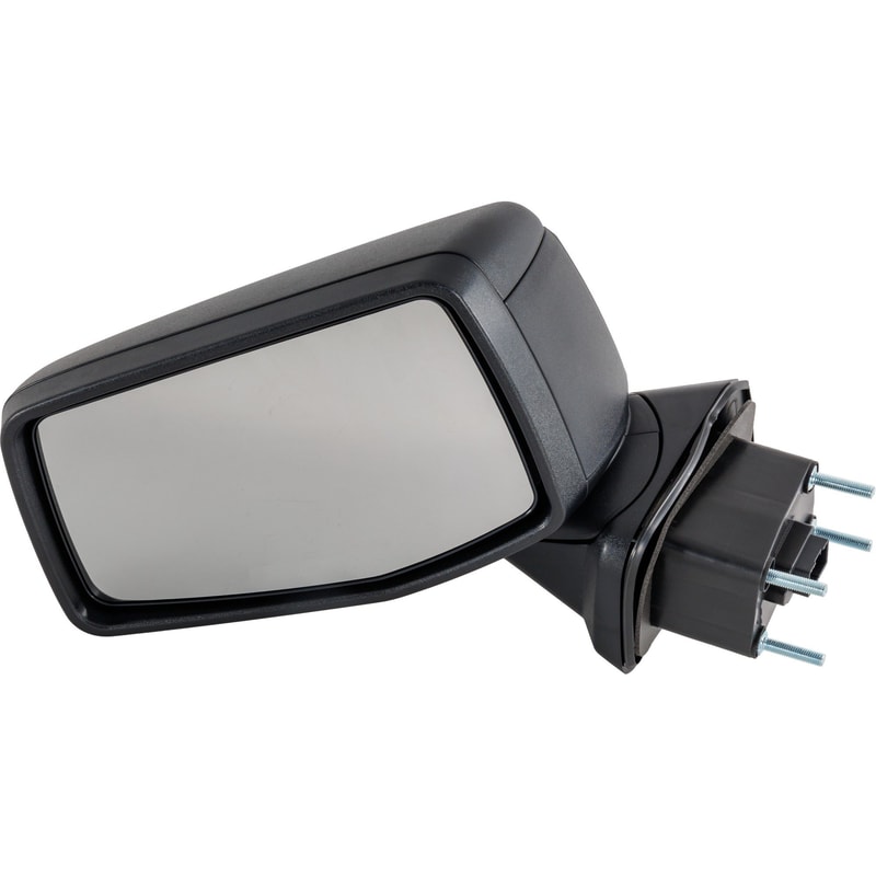 Power Mirror for GMC Sierra 1500 (2019-2023), Left (Driver), Non-Towing, Manual Folding, Heated, Textured, Crew/Extended Cab Pickup (2222), without Signal Light, Auto-Dimming, Replacement