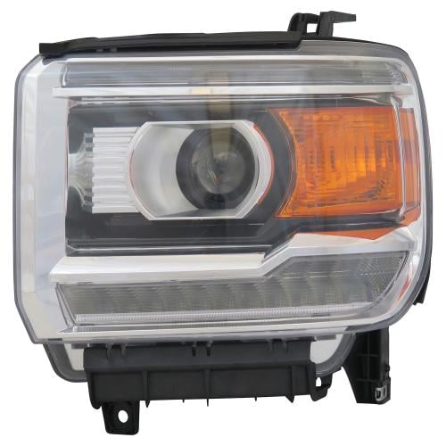 2014 - 2019 GMC Sierra 1500 Headlight Assembly - Left (Driver)