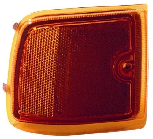 Front Left (Driver) Side Marker Light Assembly for 1996 - 2002 Chevrolet Express 2500, Upper Side Replacement, New Design with Composite Lights,  5977399 Lens Cover