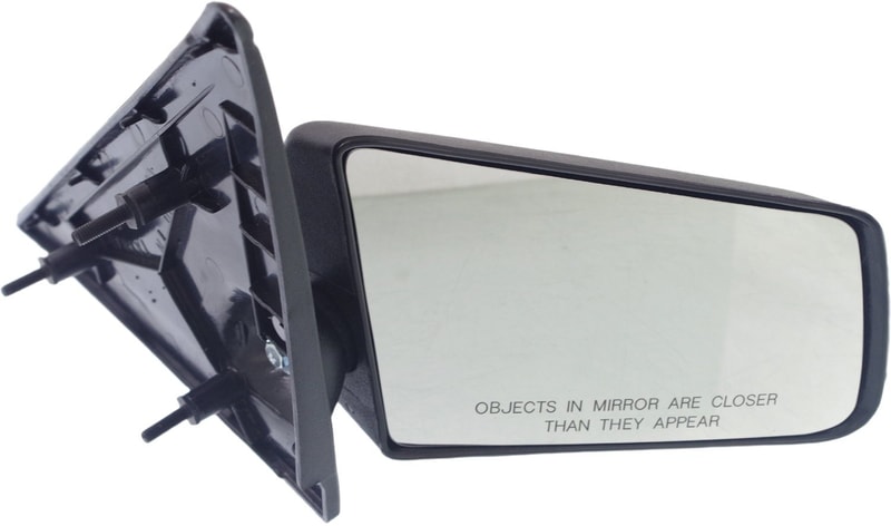 Manual Adjust Mirror for Chevrolet S10 Pickup (1994-2004) / Blazer (1995-2005), Right (Passenger) Side, Manual Folding, Non-Heated, Textured, Standard Type, Replacement