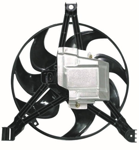 Radiator Cooling Fan Assembly for 1997 - 1998 Chevrolet Venture, Left (Driver) Side Replacement, Includes Motor/Blade/Shroud, Coded UA,  GM3115120