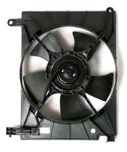 Radiator Fan/Motor Assembly for 2004 Chevrolet Aveo Engine, Cooling Fan Assembly with Air Conditioning; OEM 96536521 Replacement
