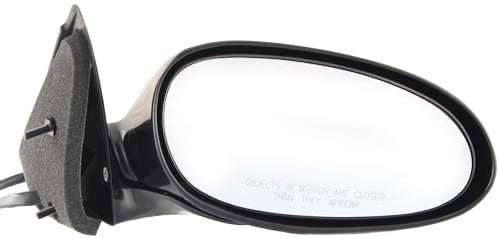 Power Mirror for Buick Century/Regal (1997-2005), Right (Passenger) Side, Manual Folding, Non-Heated, Paintable, Replacement