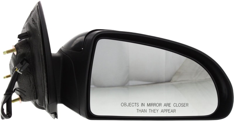 Mirror for Chevrolet Cobalt Coupe (2005-2010), Right (Passenger) Side, Power Operated, Non-Folding, Non-Heated, Paintable, Replacement
