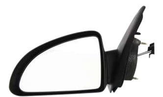 Manual Adjust Mirror for Chevrolet Cobalt 2005-2010, Pontiac G5 2007-2009, Left (Driver), Non-Folding, Non-Heated, Paintable, Coupe, Replacement